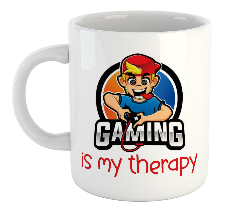 Gaming Is My Therapy Mug