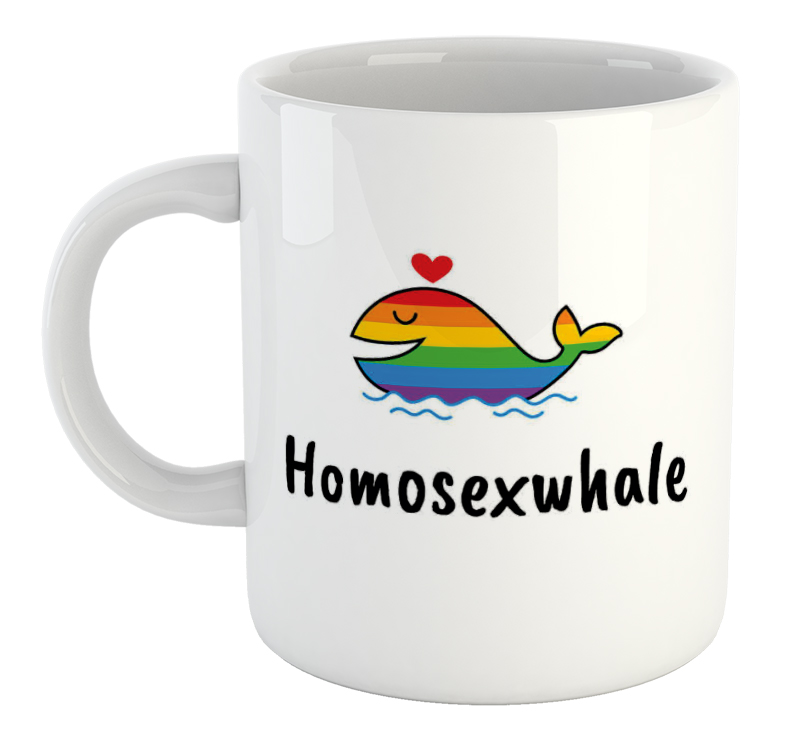 Homosexwhale Mug