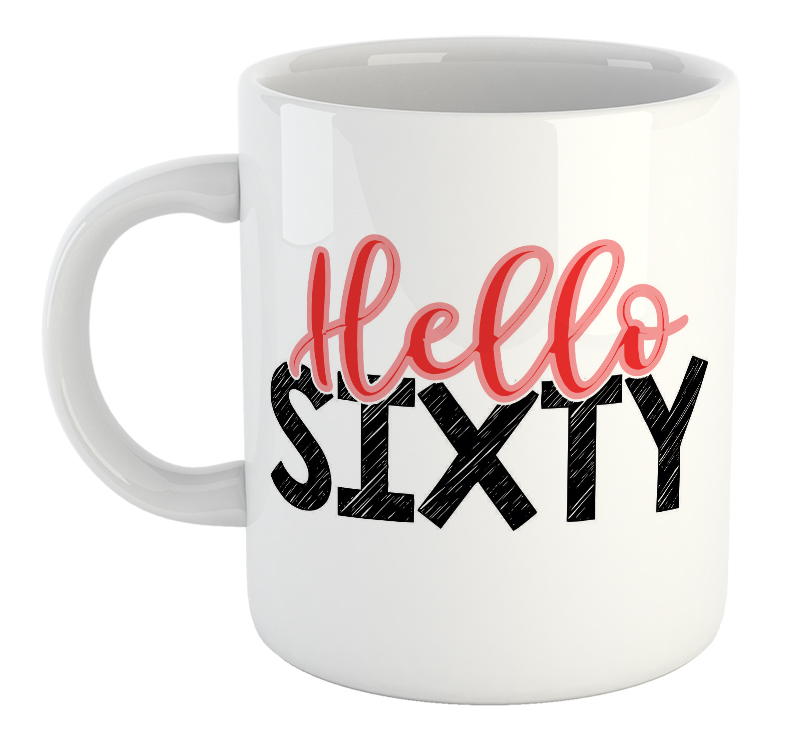 Hello Sixty Mug