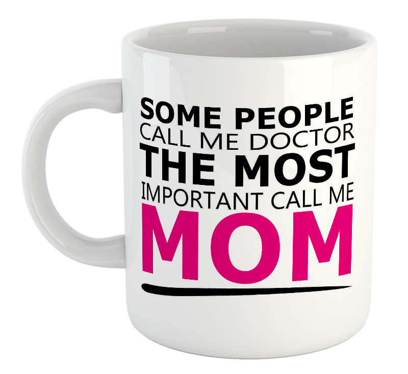 Some People Call Me Doctor The Most Important Call Me Mom Mug