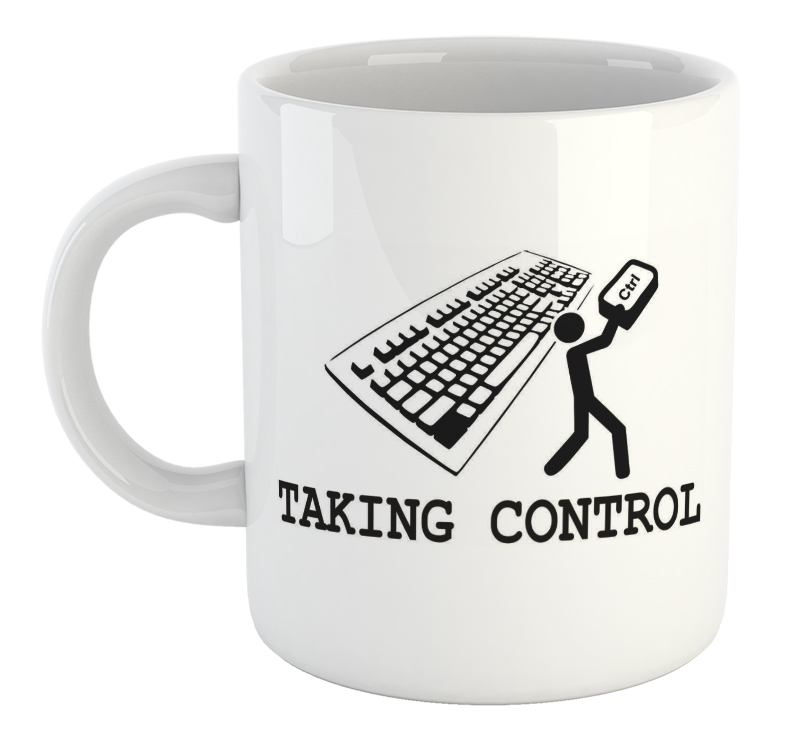 Taking Control Mug