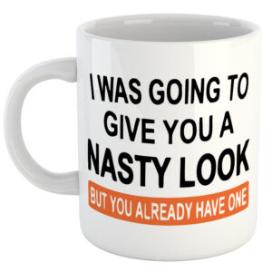 I Was Going To Give You A Nasty Look But You Already Have One Mug