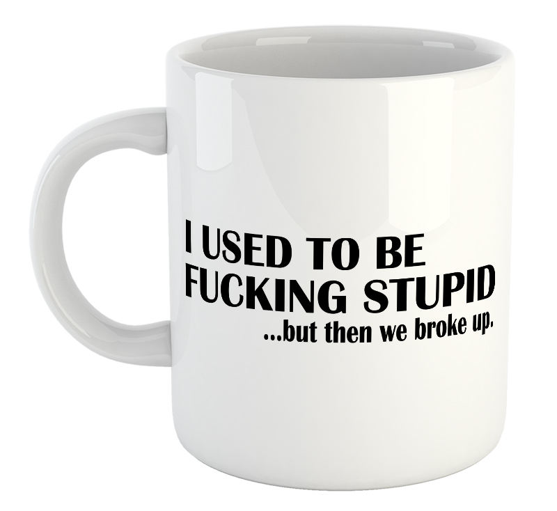 I Used To Be Fucking Stupid... Mug