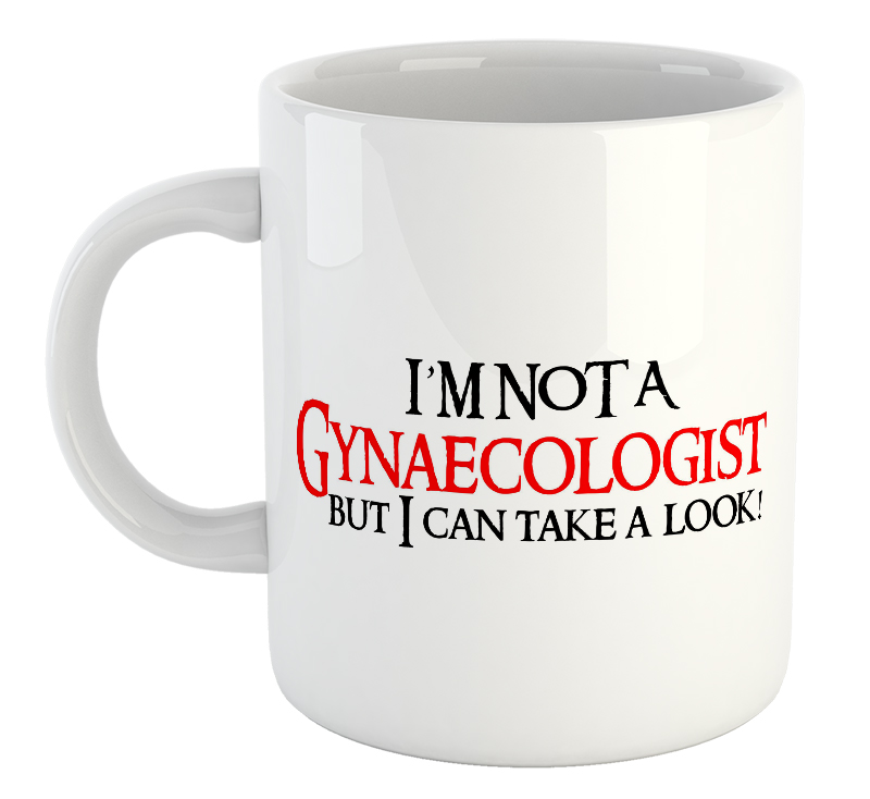 I'm Not A Gynaecologist, But I Can Take A Look Mug
