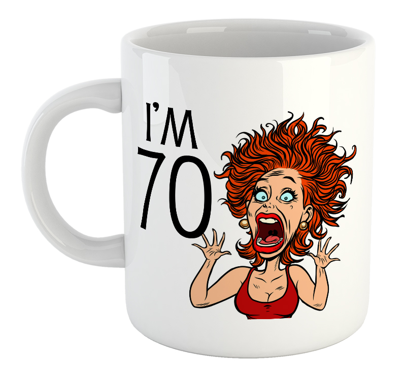 I'm 70 Mug