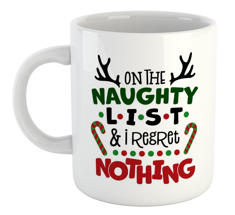 On The Naughty List Mug