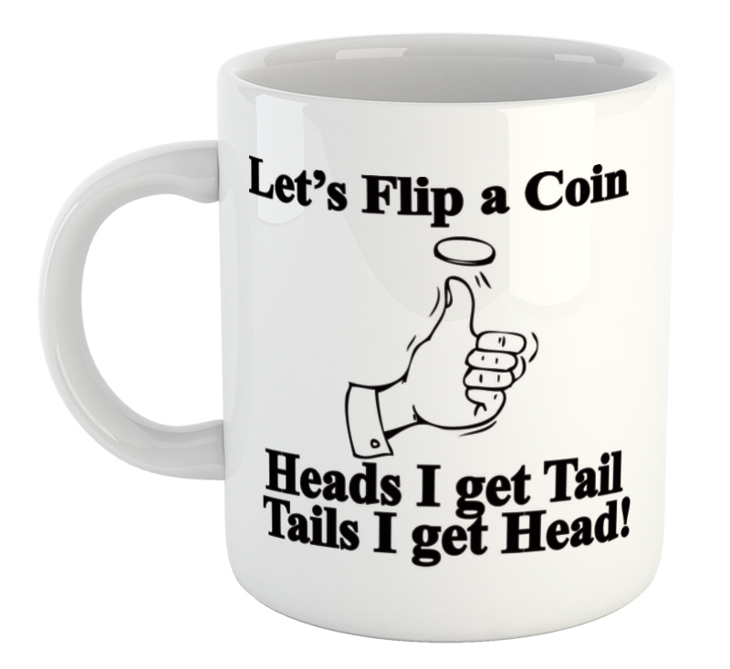 Let's Flip A Coin Mug