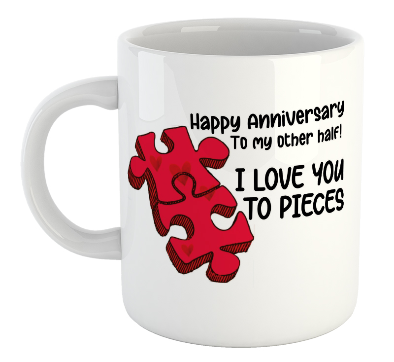 I Love You To Pieces Mug