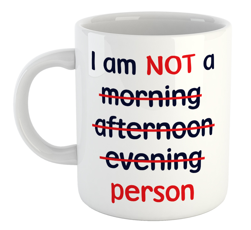 I Am Not A Person Mug