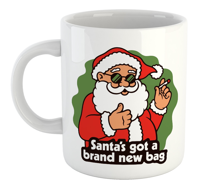 Santa's Got A Brand New Bag Mug