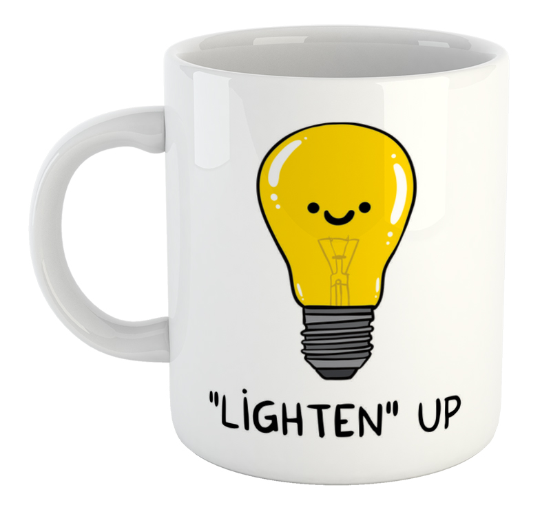 "Lighten" Up Mug