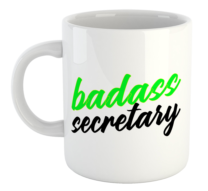 Badass Secretary Mug