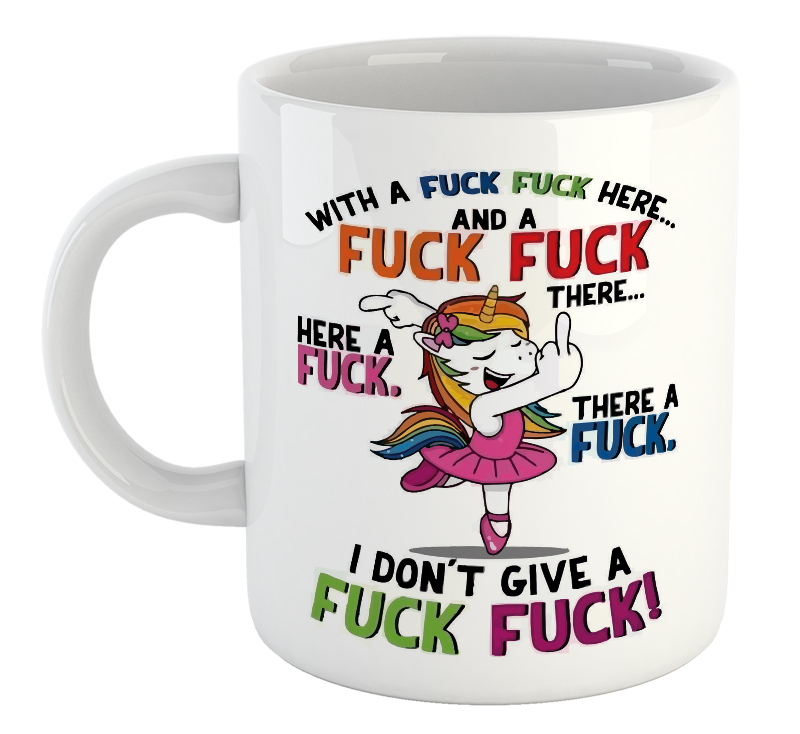Fuck Fuck Fuck Unicorn Mug