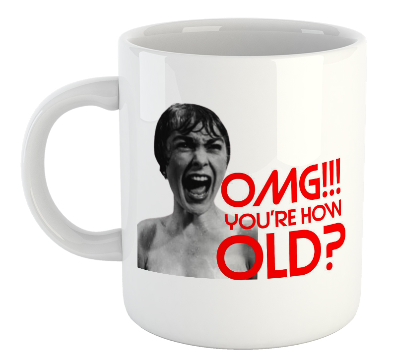 OMG!!! You're How Old Retro Mug