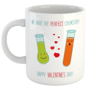 We have the perfect chemistry happy valentines day mug