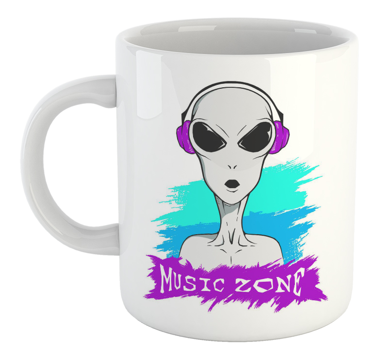 Music Zone Alien Mug