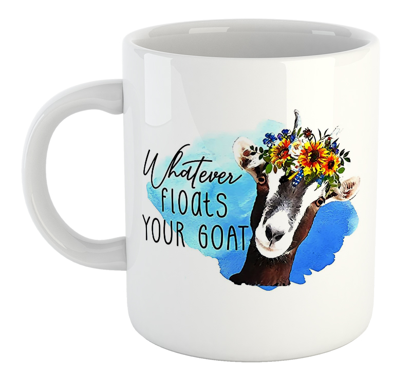 Whatever Floats Your Goat Mug