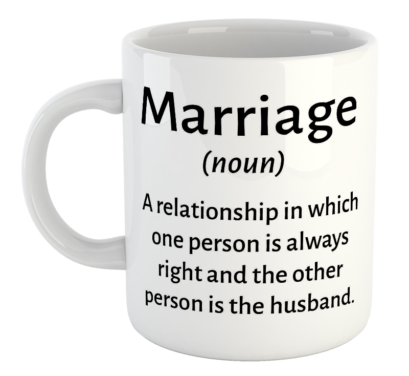 Marriage Definition Mug