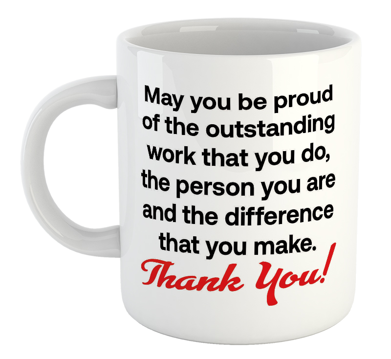 Secretary's Day Thank You Mug