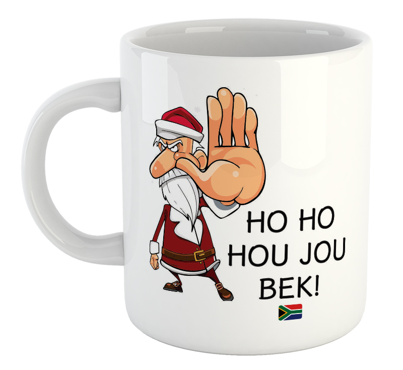 Ho Ho Hou Jou Bek! Christmas Mug
