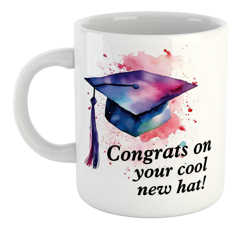 Congrats On Your Cool New Hat! Graduation Mug