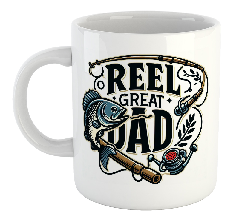 Reel Great Dad Father's Day Mug