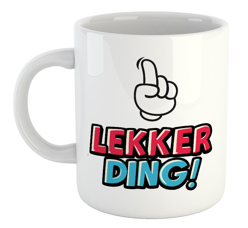 Jou Lekker Ding! South African Mug