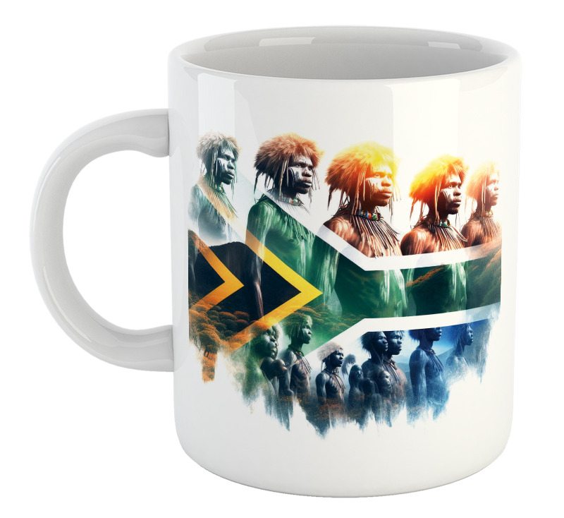South African Tribes Mug