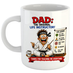 Dad: The Original Life Instructor! Father's Day Mug