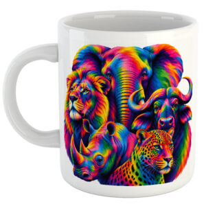 Big 5 Pop Art South African Mug