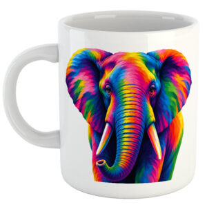 Elephant Pop Art South African Mug