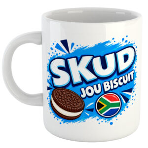 Skud Jou Biscuit South African Mug