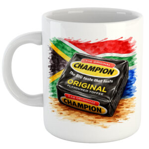 The Origional Champion Toffee South African Mug
