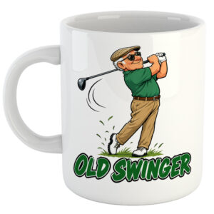 Old Swinger. Golf Mug