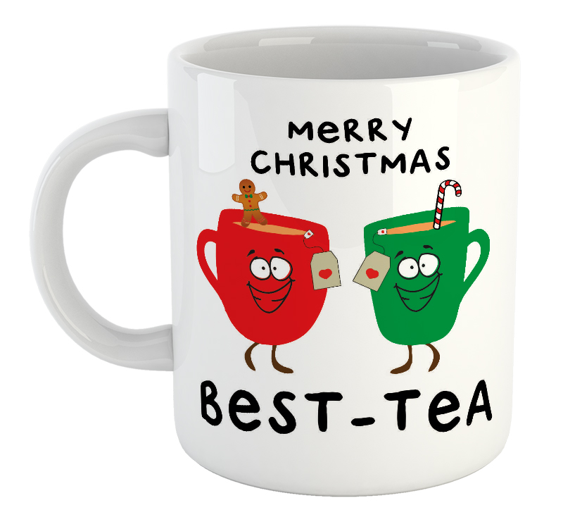 Merry Christmas Best-Tea Christmas Mug